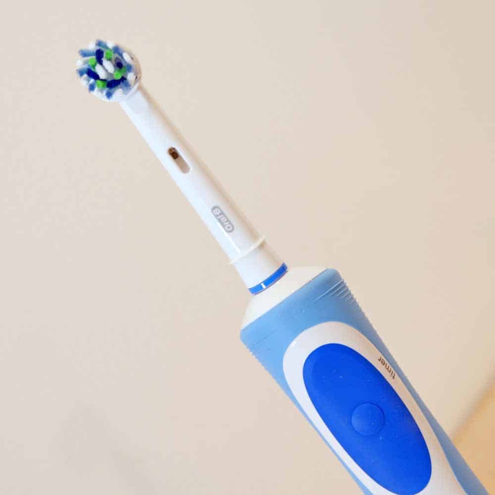 Vitality with CrossAction brush head fitted