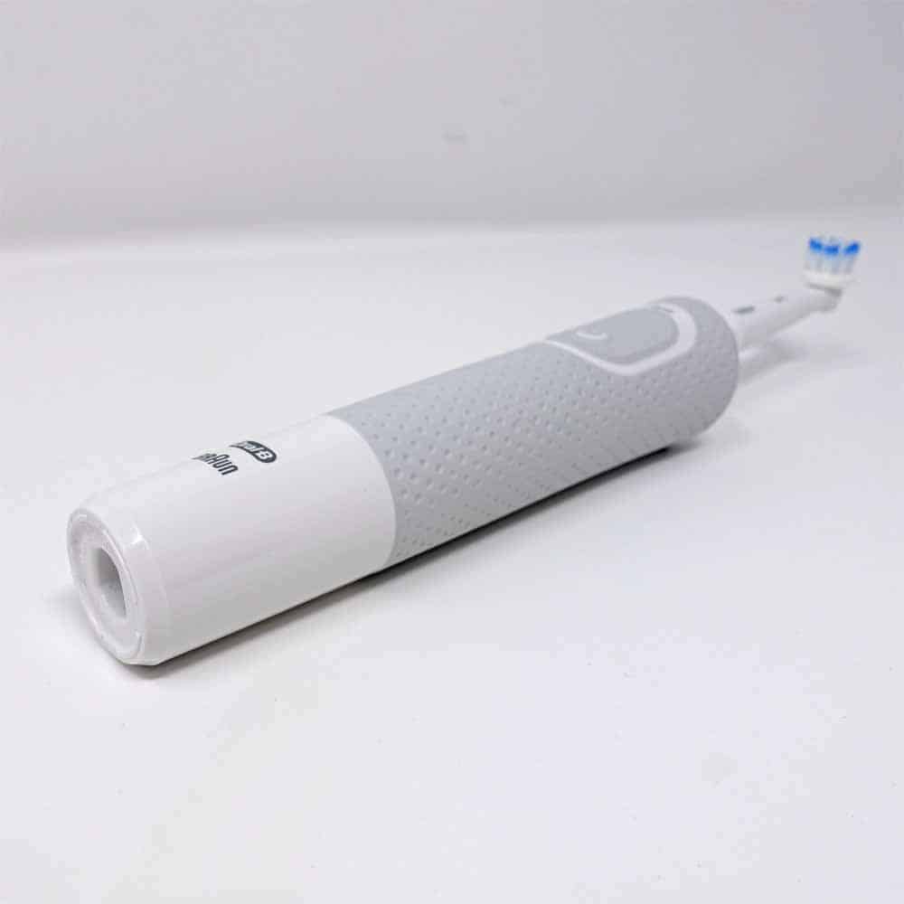 Oral-B Pro 100 Gum Care laid at an angle