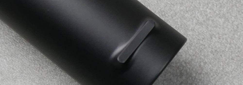 Notch on back of brush handle