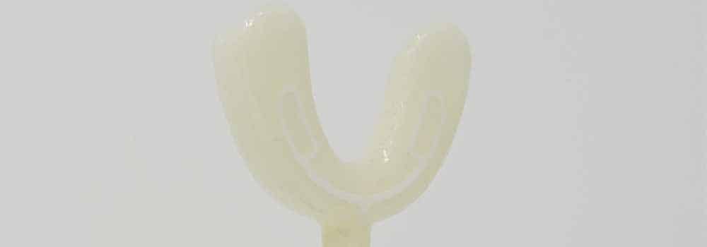 Back view of the mouthpiece