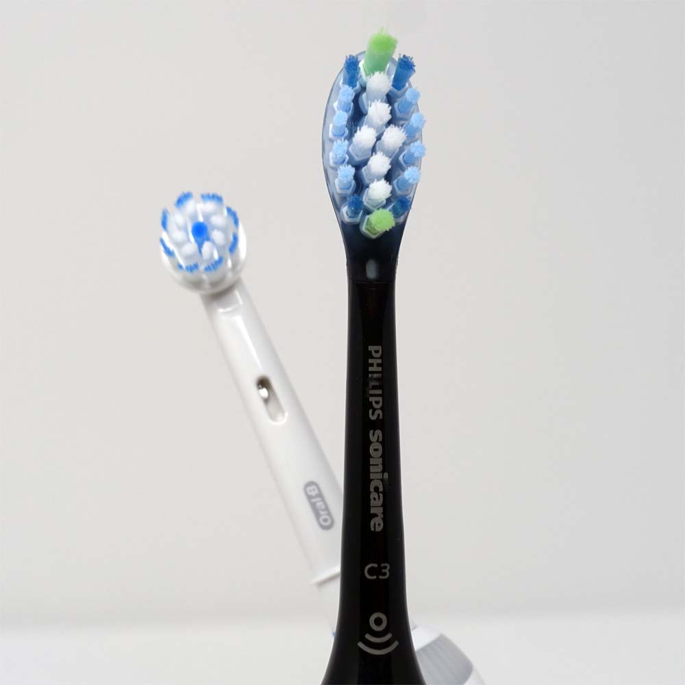 Sonicare & Oral-B brush heads.
