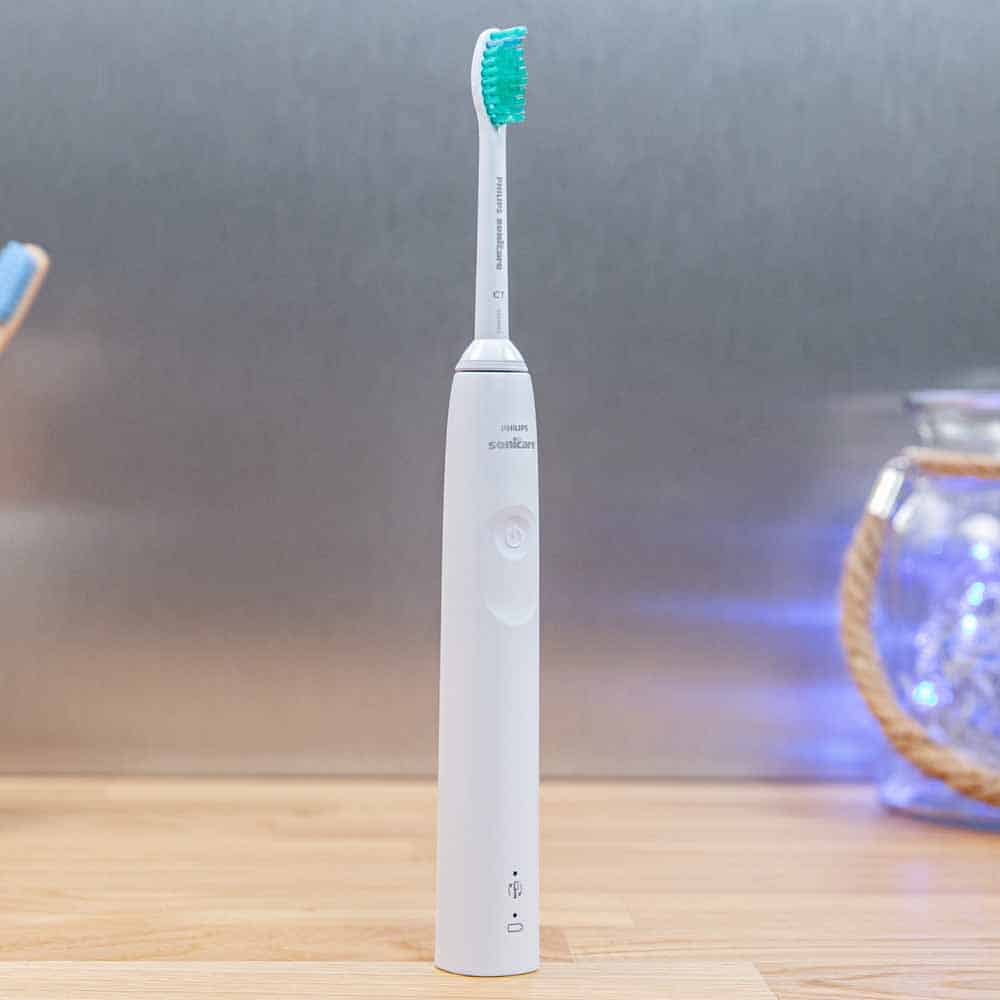 Sonicare 3100 Series on a countertop