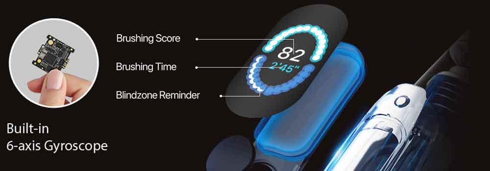 Oclean X Pro Elite Brushing Score