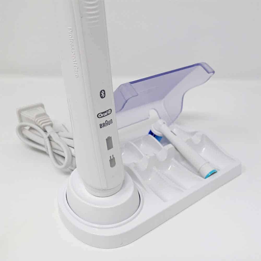 Smart 3000 brush head storage compartment
