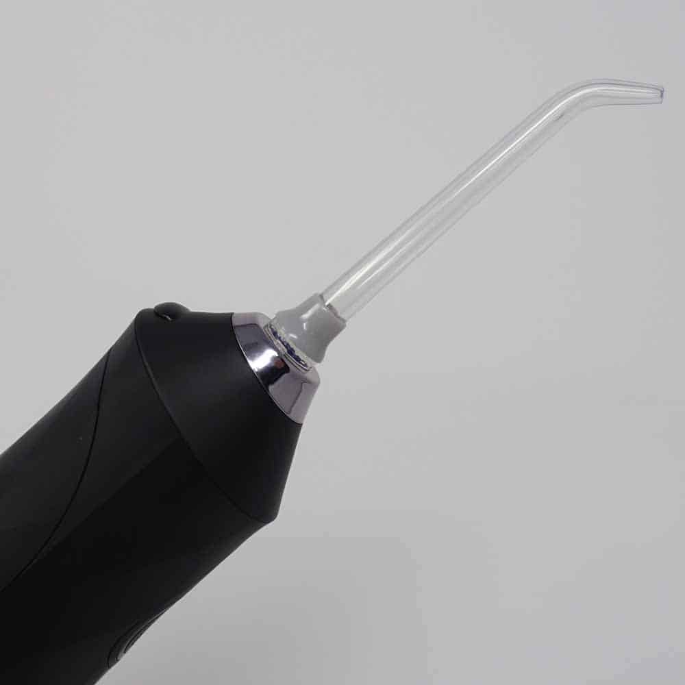 Nozzle connection of Burst flosser