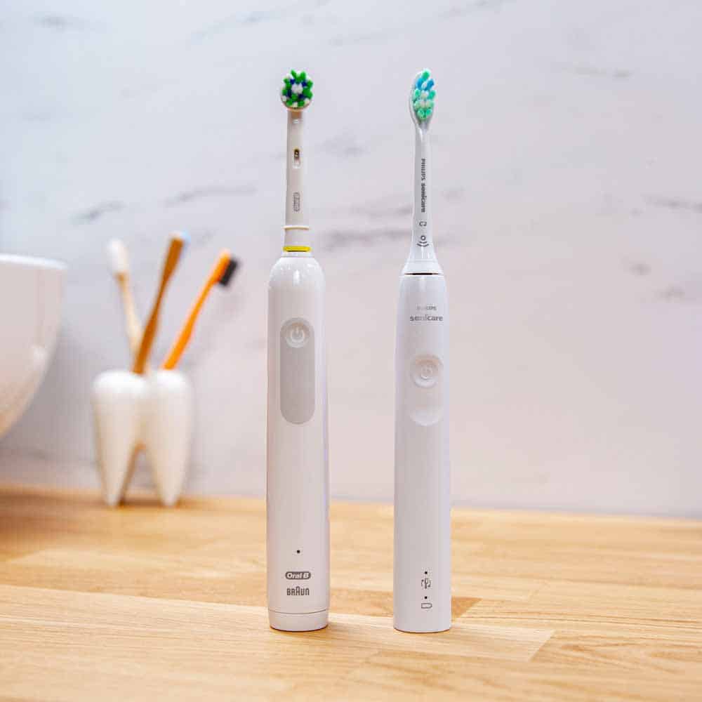 Oral-B Pro 1000 & Sonicare 4100 Series