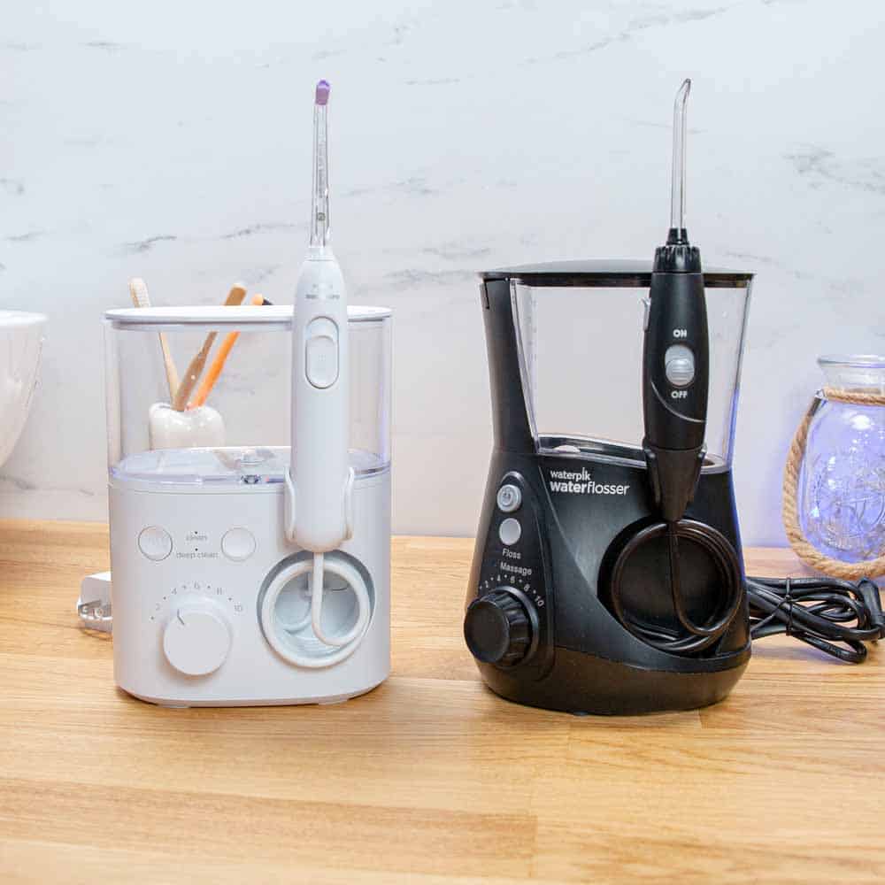 Sonicare Power Flosser 3000 & Waterpik Aquarius Flossers