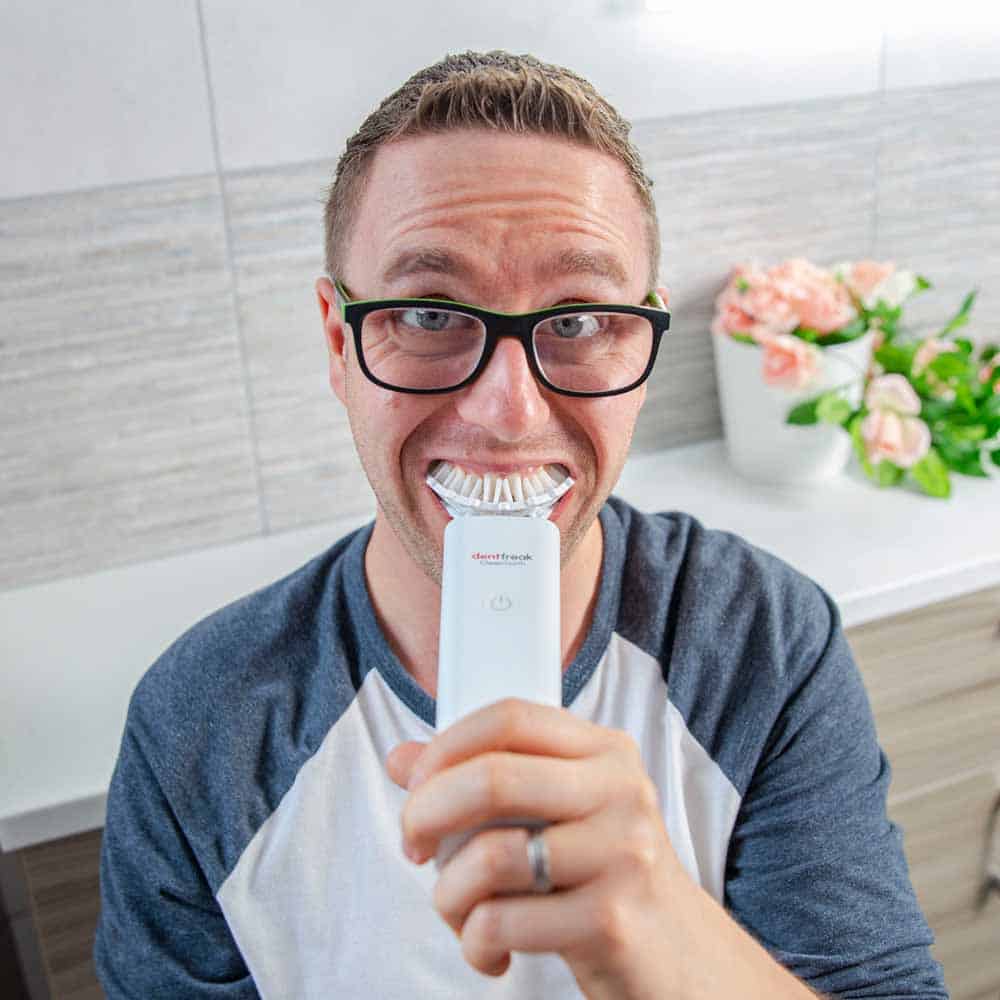 CleanTeeth in the mouth