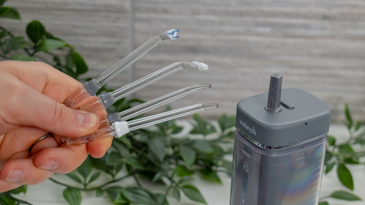 Nozzle options provided with Cordless Slide Professional