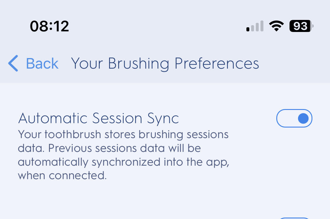 Oral-B App Screenshot