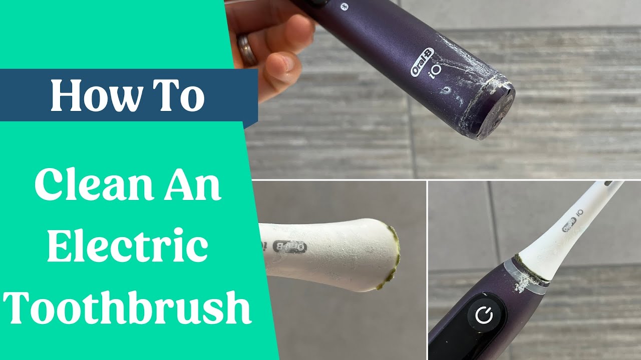 Video Thumbnail: How to clean an electric toothbrush